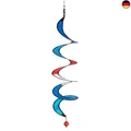 CIM Windspiel - Twister S Maritim - UV-beständig und Wetterfest - Ø10cm, Länge: