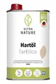 ULTRA NATURE Hartöl 0,5L Farblos Vegan und Bio Lösemittelfrei Möbelöl, Fußbodenöl