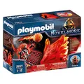 PLAYMOBIL Novelmore 70227 Burnham Raiders Feuergeist und die Hüterin des Feuers, Für Kinder von 4-10 Jahren