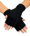 Gadget -D- Boland: Pr Fingerless Gloves Black. Guanti Senza Dita Nero Boland