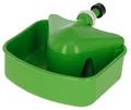 Kerbl Universal-Geflügeltränke (Farbe grün, Breite 15 cm, Tiefe 11 cm, Höhe 7 cm, für jede Art von Geflügel, Tränke) 70296
