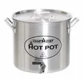 Wasserkessel CAMP CHEF Kochtopf Hot Pot aus Aluminium 19 Liter mit Ausgusshahn