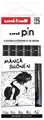 5 uni-ball Fineliner PIN 'Sketching' PF, 5er Set