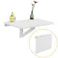 SoBuy Wandklapptisch,Esstisch,Küchentisch,Wandtisch, Stuhl, FWT03-W
