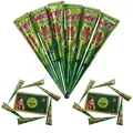 Henna Tattoo Paste Cone Kegel Rotbraun 6x Geet 100% Natural  150g