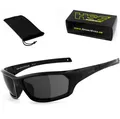 HSE - SportEyes Sportbrille AIR-STREAM, Steinschlagbeständig durch Kunststoff-Sicherheitsglas