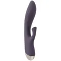 JAVIDA Vibrator mit Klitorisreizer Sucking lila 