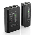Netzwerktester  Lan Kabeltester mit RJ11, RJ12, RJ45 für Patchkabel  PrüfLEDs...