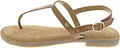 Hey Marly Comfort Cognac TS Sandale Braun