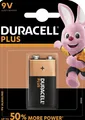 Batterie Duracell Plus Power 6LR61 9V-Block Blister