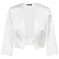 Vera Mont Bolerojacke (1-St) Falten weiß 42