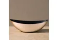 matches21 HOME & HOBBY Blumentopf Große Pflanzschale oval 55 cm für draussen Dekoschale champagner (1 St), Blumen-Schale als wetterfeste Friedhof-Schale Grab-Schmuck Grabschale