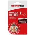 Fischer Wandhalter GOW Bohrlochretter Reparaturvlies, Pack mit 10 Pads