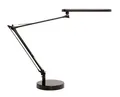 Unilux LED-Tischleuchte MAMBOLED, 7 W, 665 lm, mit Diffusor, dreh-u. neigbar, Sockel + Klemme, schwarz 188150