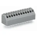 WAGO 250-116 Federkraftklemmblock 1.50 mm² Polzahl 16 Grau 80 St.