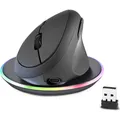 Perixx Wireless Duo-Rechargeable Ergonomic Vertical Mouse With Charging pad (Kabellos) (12412)