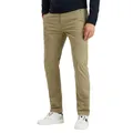 PME Legend Herren Chinohose American Classic Chino - Relaxed Fit - Blau Beige Grün, Größe:32W / 32L, Farbe:6405 Elmwood