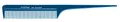 Comair 7000349 Stielkamm 500 Profi-Line, grob gezahnt blau