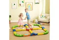 AIYAPLAY Balanceboard Balancierbalken Kinder, Schwebebalken mit 25 Balanciersteine, Fördert Balance und Koordination