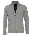 CASAMODA Herren Strickjacke, Grau - Uni (713), 3XL