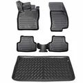 ELMASLINE 3D Gummimatten & Kofferraumwanne Set für PEUGEOT RIFTER ab 2018 L2 (La