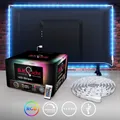 LED Backlight TV Hintergrund-Beleuchtung USB Licht-Band Stripes Streifen RGB 2m