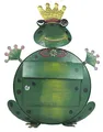 colourliving Kermit Briefkasten Frosch Kermit handbemalt Metall Postkasten grün