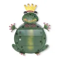 Briefkasten Metall Frosch "Kermit" handbemalt Brielkasten Metall Postkasten