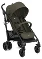 Joie Brisk LX Buggy – leicht & kompakt, ab Geburt bis 22 kg, 4-Rad-Federung, UPF 50+, inkl. Einkaufskorb, Sage