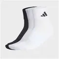 adidas Performance Sportsocken C ESS ANK 3P (3-Paar) für Fitness und sportliche Aktivitäten, sportlicher Stil, 3er-Set grau M (40/42)