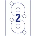 AVERY Zweckform CD-Etiketten ClassicSize, weiß 1 bis 20 Stk SPARE 18%