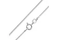 trendor Schlangenkette Feine Schlangenkette 925 Silber Kette Damen 1,1 mm