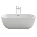 Deluxe Freistehende Badewanne Codo Acrylwanne Wanne Dusche Bad inkl Ablauf