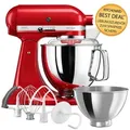 KitchenAid Artisan Küchenmaschine 4,8L 5KSM175 Empire Rot Zubehöraktion