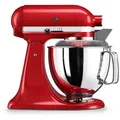 KitchenAid Küchenmaschine Artisan 4,8l, Empire Rot 8tlg. Metall