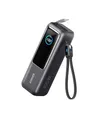 Anker Laptop Powerbank 165W 25000 mAh, Ladegerät mit 70cm ausziehbarem Kabel & Trageband, 3 USB-C Ports für Laden mehrerer Geräte, Für MacBook Pro, iPhone 17/16/15, Samsung und mehr (flugzeugtauglich)