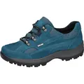Waldläufer HOLLY Trekkingschuh Outdoorschuh, Wanderschuh, Tex-Schnürschuh in Komfortweite H blau 40 EU