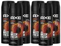 Bodyspray Axe Moschus/Musk ohne Aluminiumsalze 6x 150 ml Männerdeo Deodorant
