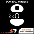 Corepad Skatez Zowie U2 Wireless Ersatz Mausfüße Mausgleiter Hyperglide Teflon
