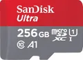 SanDisk Ultra microSDXC Speicherkarte 256GB + SD Adapter