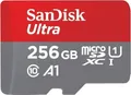 SanDisk 256 GB Ultra microSDXC 150MB/s+SD Adapter Extended Capacity SD MicroSDHC (SDSQUAC-256G-GN6MA)