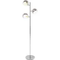 Stehleuchte Stehlampe Leselampe Stahl Gestll Chrom Kare Design
