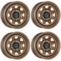4 Felgen Dotz Dakar bronze 8.0Jx18 6x139.7 für Ford Ranger