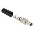 DeLOCK 89916 Stecker DC schwarz Edelstahl Nickel 18V 2A 2,5mm
