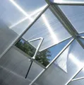 Automatischer Fensterheber für Dachfenster im Gewächshaus Dachlüfter Thermovent"