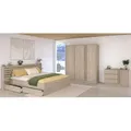 Schlafzimmer, Braun, Holzwerkstoff, 80x200x120 cm, Kinder- & Jugendzimmer, Jugendmöbel, Komplette Kinder- & Jugendzimmer