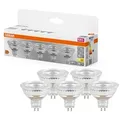 5er Pack OSRAM GU5.3 LED Base MR16 Strahler 3,8W=35W 36°-Abstrahlwinkel 2700K warmweißes Licht 12V