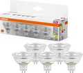 OSRAM LED BASE MR16, Vorteilspack mit 5 Niedervolt Leuchtmittel, ersetzt