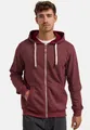 Indicode Sweatjacke Herren INBaustian Herrenjacke Reißverschluss mit kuscheliger Innenseite