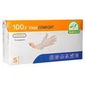 Medi-Inn unisex Einmalhandschuhe COMFORT transparent Größe S, 100 St.